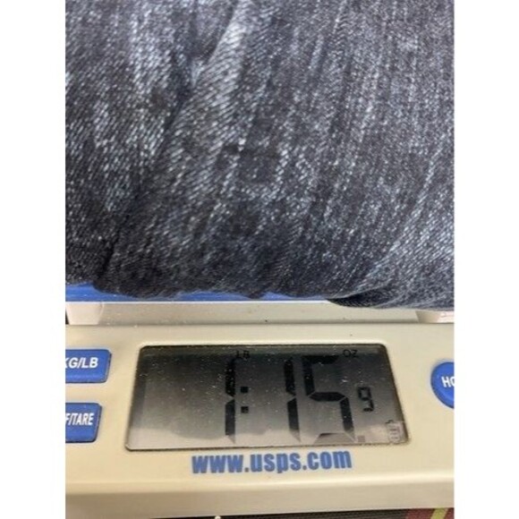 Affliction Black Premium Ace Distressed AcidDark Wash Straight Jeans Men Size 34 - Picture 13 of 13